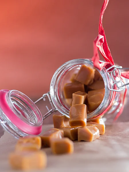 Caramel sweets — Stock Photo, Image