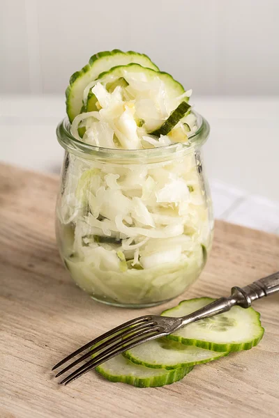 Home-made coleslaw — Stock Photo, Image