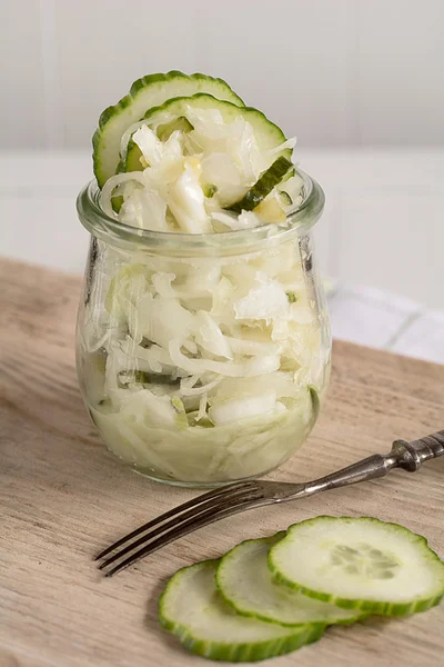 Home-made coleslaw — Stock Photo, Image