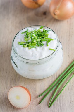 Peyniri Frenk soğanı ve soğan ile