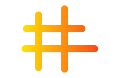 Pürüzsüz yuvarlak kenarlı ve mor-mavi gradyan tasarımlı modern soyut etiket simgesi. Sosyal medya markalaşması ve dijital pazarlama için uygun minimum, yaratıcı ve temiz sembol