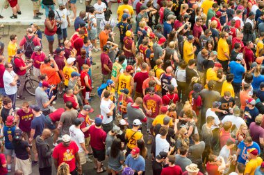 Cavs taraftarları toplandı