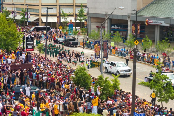 LeBron's school band — Stock Photo, Image