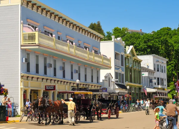 Mackinac ulice — Stock fotografie