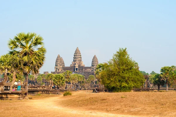 Templo de wat angkor — Fotografia de Stock