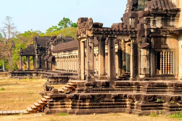 Angkor Wat buitenste galerij — Stockfoto