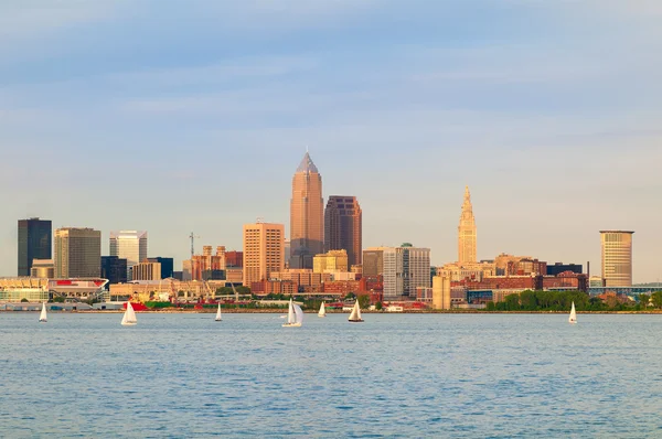 Cleveland en el agua — Foto de Stock