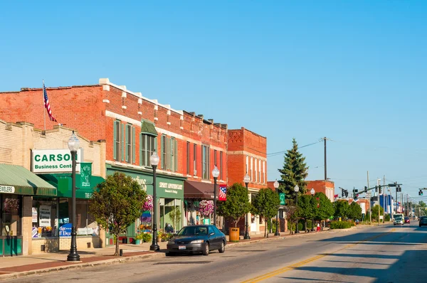 Main Street Bedford — Zdjęcie stockowe