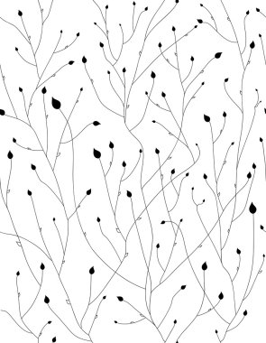 Dikişsiz çiçek, kalp şekilleri desen