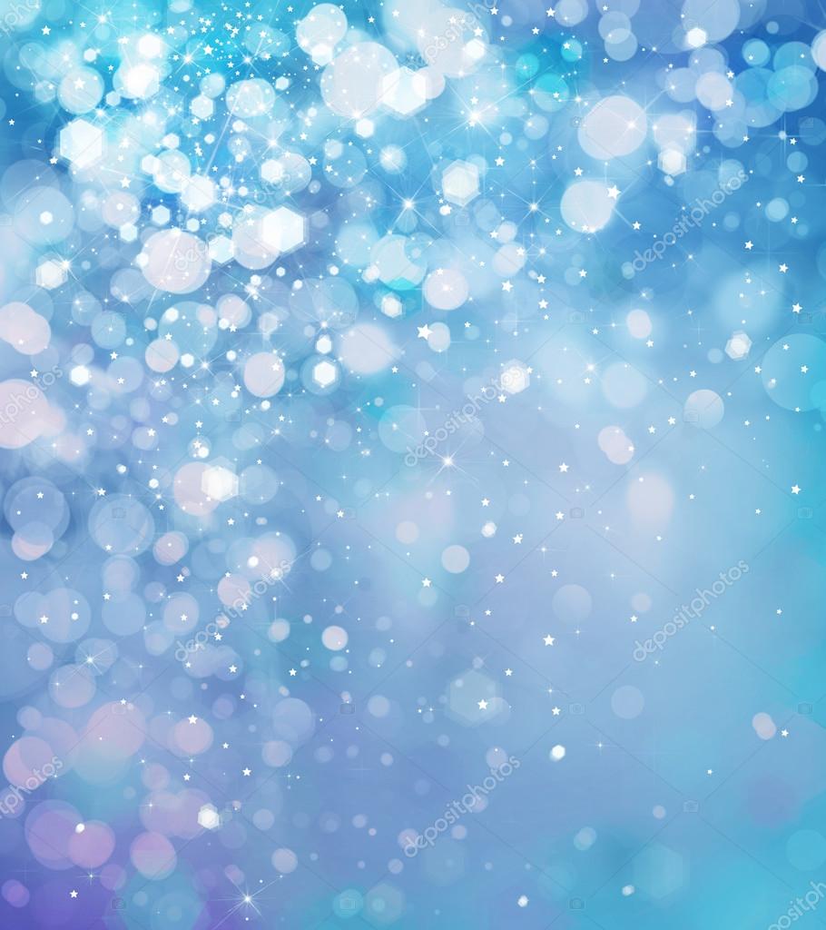 Baby Blue Sparkle Bokeh Background Graphic by Rizwana Khan · Creative  Fabrica