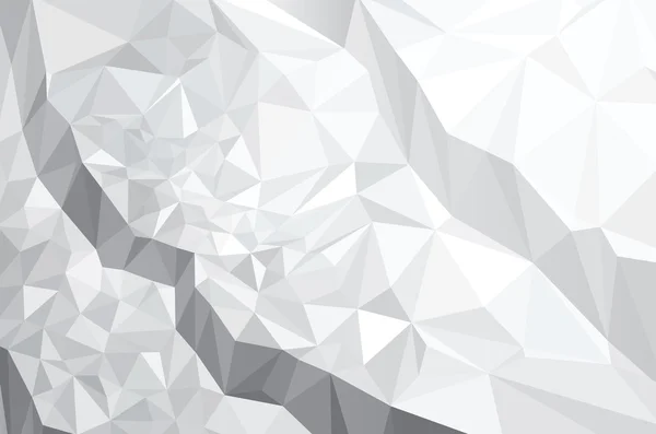 Fondo de triángulos gris abstracto — Vector de stock