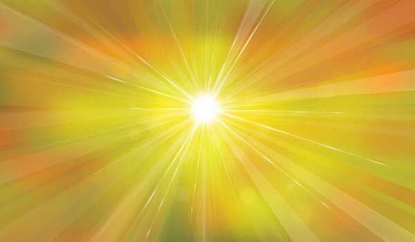 Vector yellow  colors, radial   background. Abstract yellow background.