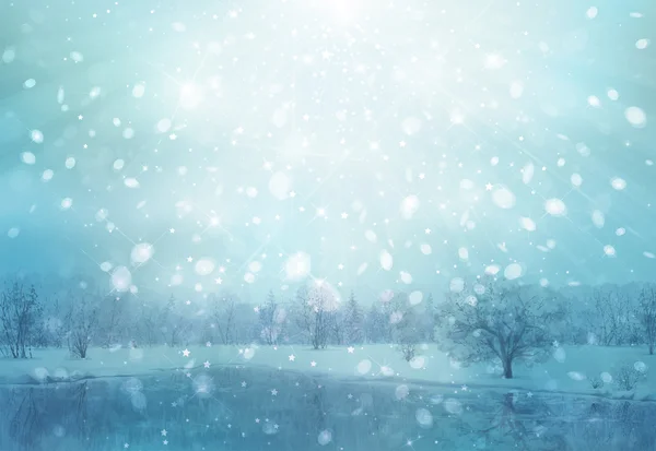 Winter background. — Stock Photo, Image