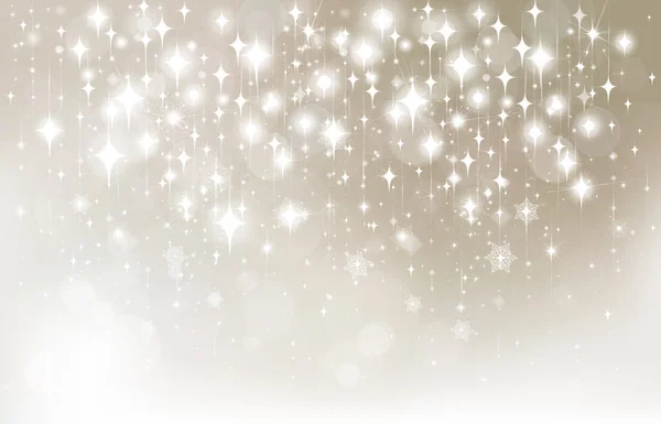 Vector estrellas bokeh fondo . — Vector de stock