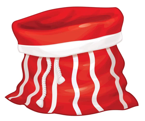 Bolsa Vector Santa Claus — Archivo Imágenes Vectoriales