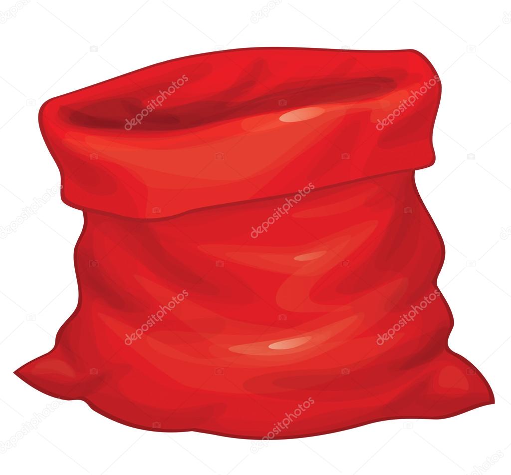 Vector Santa Claus bag Stock Vector by ©rvika 54879457