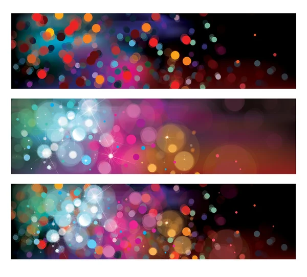 Colorful banners. — Stock Vector