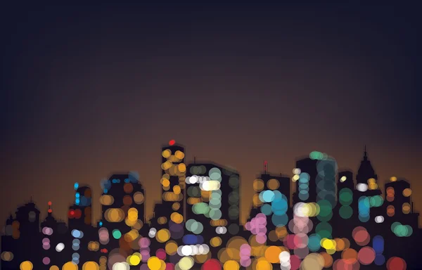 Fondo de la ciudad . — Vector de stock