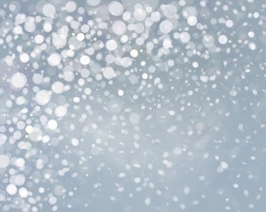 Kar yağışı gri arka plan.