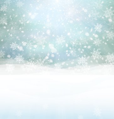 karlı kış arka plan.