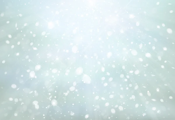 Snowfall shiny background. — Stock Vector