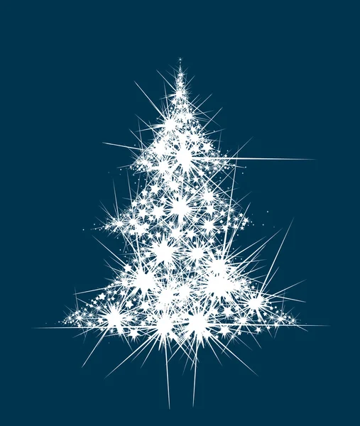 Soyut Noel ağacı — Stok Vektör