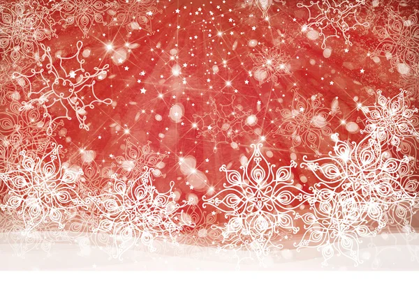 Winter snowflakes background. — Stock Vector