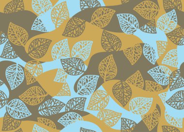 Kusursuz yaprak deseni.