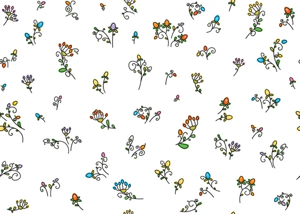 Kusursuz çiçek deseni.