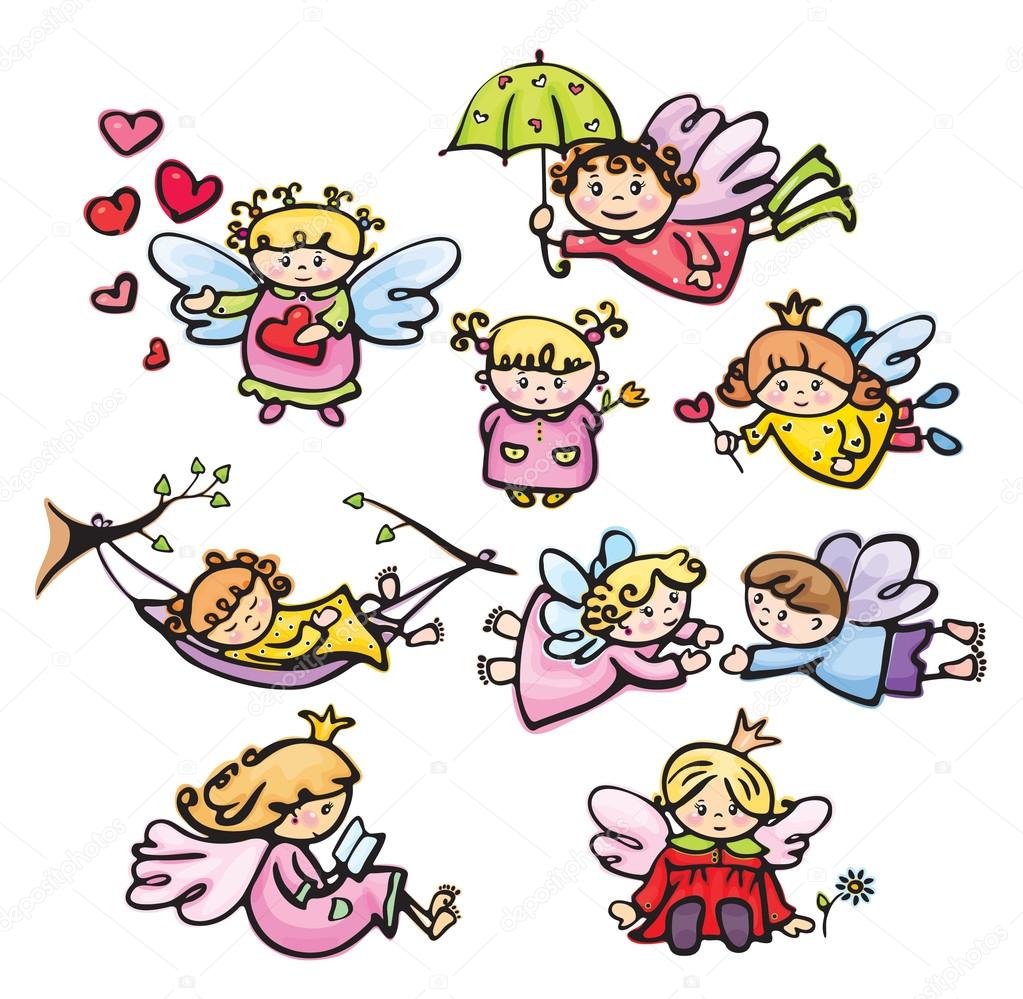 Angelitos bebes imágenes de stock de arte vectorial | Depositphotos Angelitos bebes imágenes de stock de arte vectorial | Depositphotos