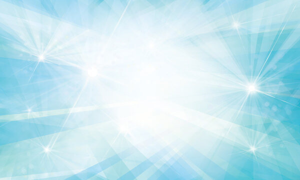 blue background with rays