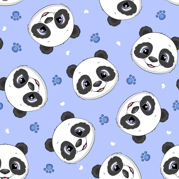 conjunto de coleção panda desenho animado - Stockphoto #28007064