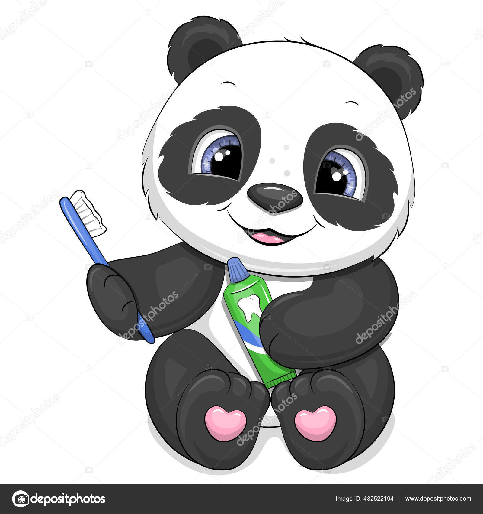 Piggy Bank com Desenho Animado de Pandá: A Escolha Perfeita para Crianças  que Estão Aprendendo a, image size:1600x1700