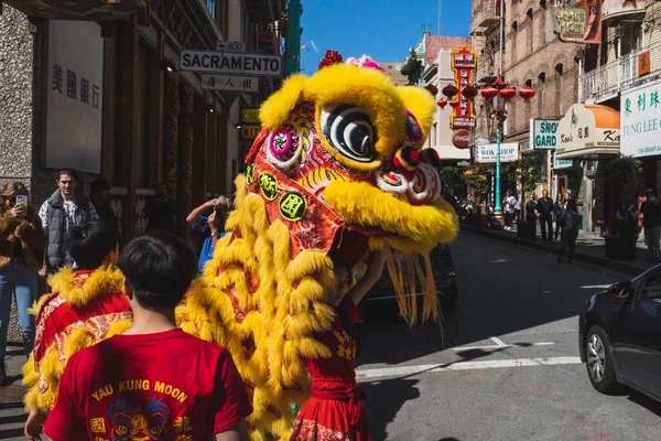 San Francisco Estados Unidos Marzo 2019 Grupo Baile León Las — Foto de Stock