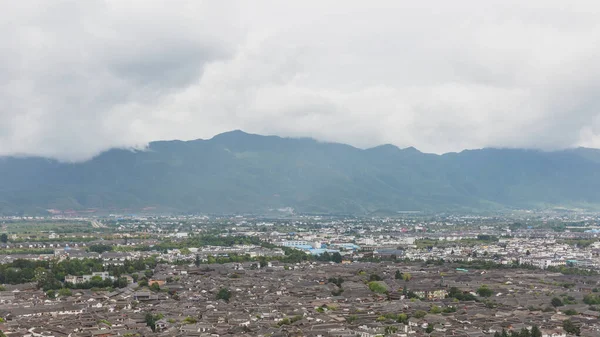 Uitzicht Traditionele Huizen Van Oude Stad Van Lijiang Yunnan China — Stockfoto