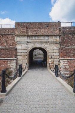 Belgrad ve Sırbistan 'daki Belgrad Kalesine kemerli giriş