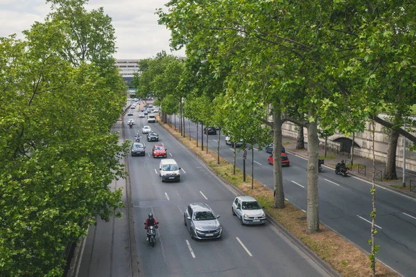 Mayıs 2021 Paris Fransa Paris Arrondissement Inde Seine Nehri Kıyısında — Stok fotoğraf