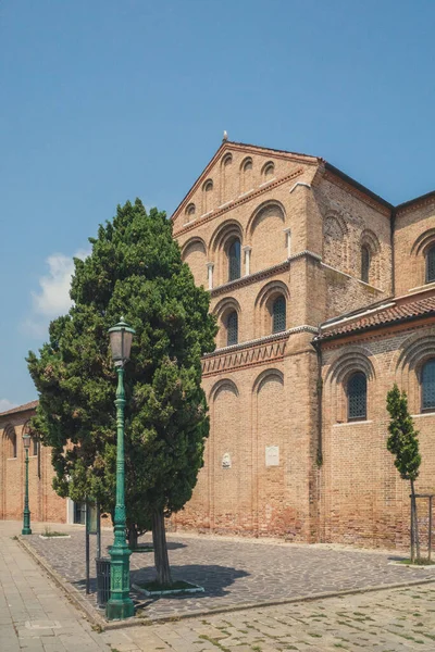 Basilica Dei Santi Maria Donato Sull Isola Murano Venezia — Foto Stock