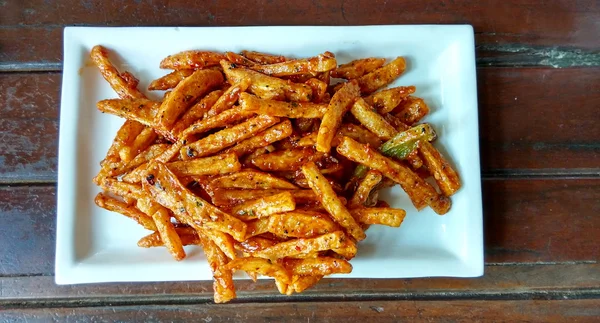 Patatas fritas picantes — Foto de Stock