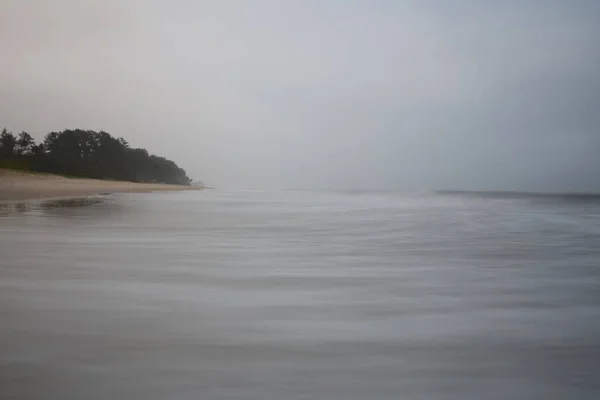 Beautiful View Sunrise Tropical Beach Goa — Stock Photo, Image