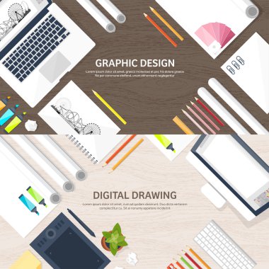 Grafik web tasarımı. Çizim ve resim. Geliştirme. İllüstrasyon, çizim, serbest. Kullanıcı arabirimi. Uı. Bilgisayar, dizüstü bilgisayar. Ahşap doku.