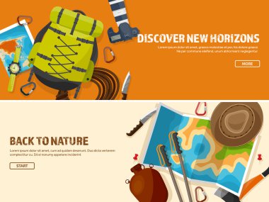 Seyahat ve arka plan Hiking.