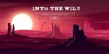 Çöl gezisi. Ekstrem turizm ve seyahat. Doğaya geri dön. Sands.Afrika'yı keşfetmek. Gökyüzü yıldızlarıile horizont çizgisi. Dağlar, uçan kuşlar.