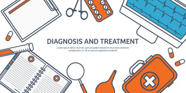 Çizgi sanatı. Tıbbi düz arka plan. Sağlık, ilk yardım, araştırma, kardiyoloji. Tıp, çalışma. Kimya mühendisliği ,eczacılık.