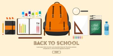 Okul illüstrasyonuna geri dön.