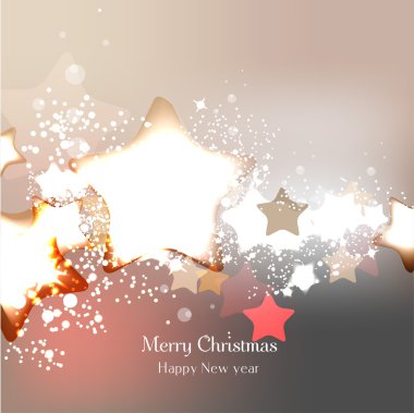 yıldız ile zarif Noel arka plan
