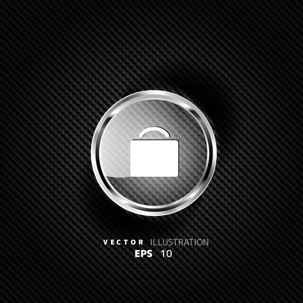 Portafolio icono web — Vector de stock