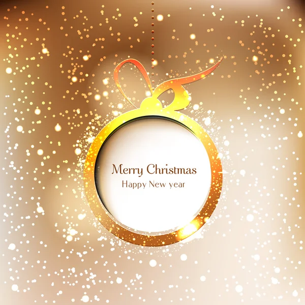优雅的圣诞背景与球 — 图库矢量图片