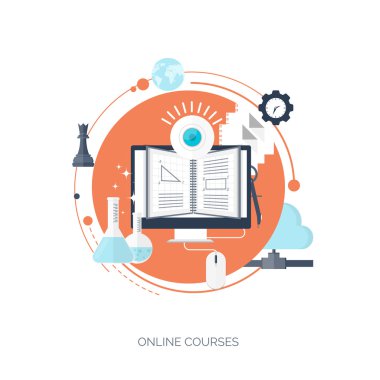 Study and learning concept background