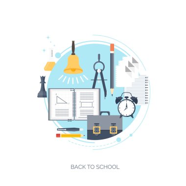 Study and learning concept background